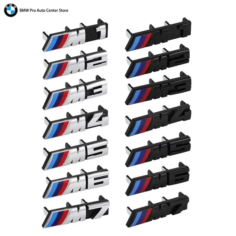 BBJI7 3D ABS Car Front Grille Badge Emblem Buckle For BMW M Logo M2 M3 M4 M5 M6 F48 G01 E84 E83 F39 F10 F30 Car Styling Accessories