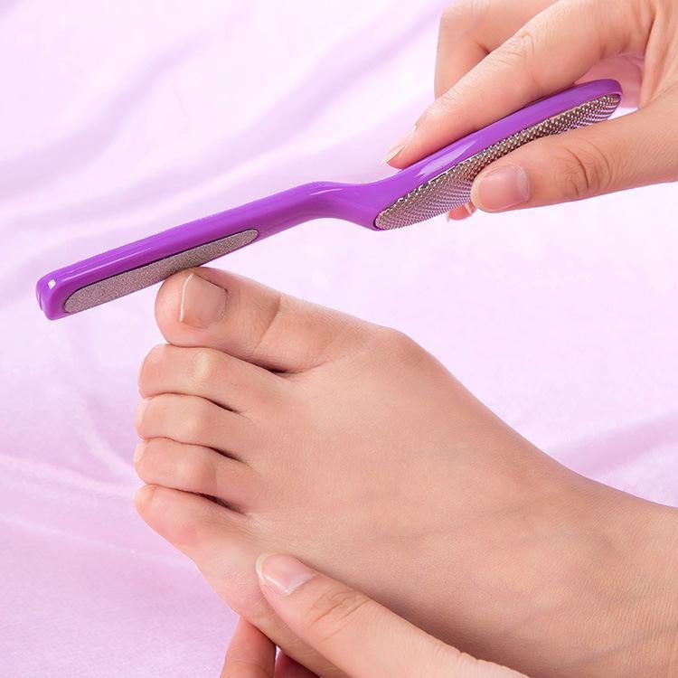 Double-sided Stainless Steel Foot File Rasps Callus Dead Skin Remover Professional Pedicure File Foot Grinders Foot Care Tools