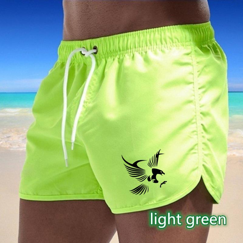 BBK-38 2025 Summer Men's Quick-Drying Swim Trunks Sports Pants Swimwear Beach Shorts Jogging Shorts