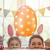 Easter Inflatable Egg Balloon Multifunction Egg Ornament Ball Colored Egg Balloon for Outdoor Garden Yard Lawn Pendant
