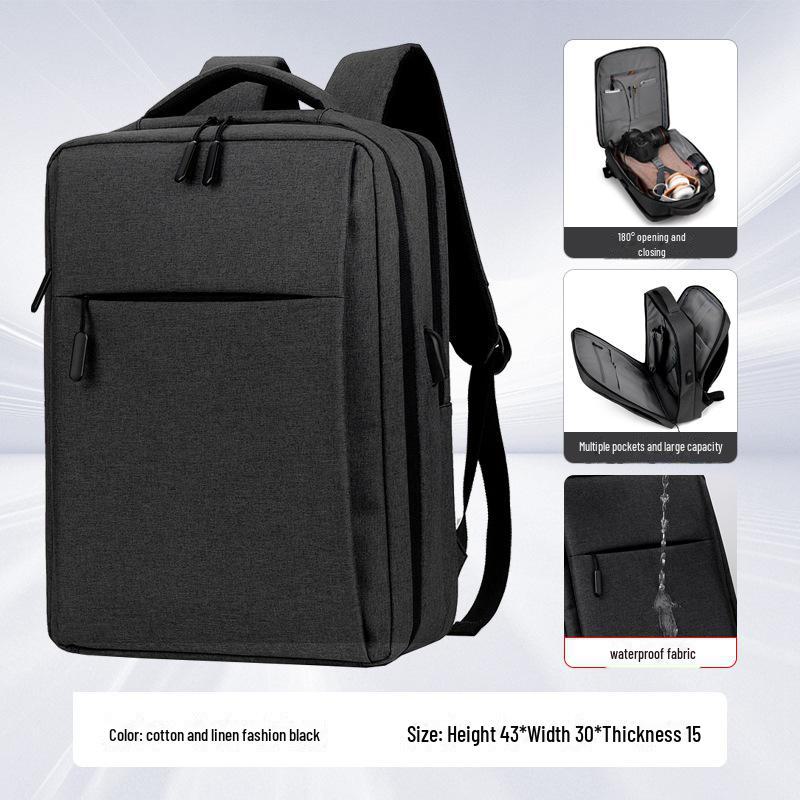 Высококачественный водонепроницаемый мужской дорожный рюкзак — вместительная и стильная сумка для ноутбука