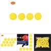 100PCS  Pack Universal EVA Soft Round Refilled Bullets Ball for Rival Toy Gun  (Yellow)