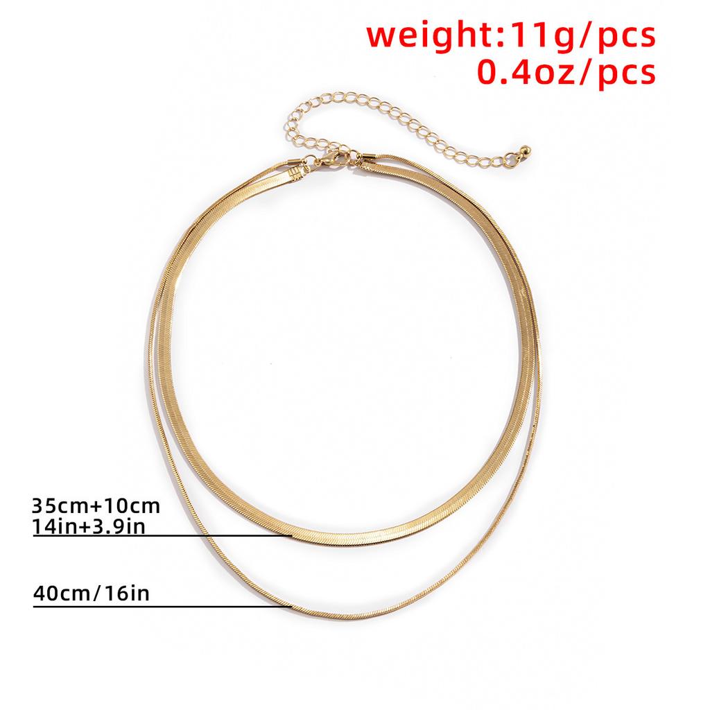 Fashion Unisex Snake Chain Women Necklace Choker Star Zircon Chain Necklace For Women Jewelry