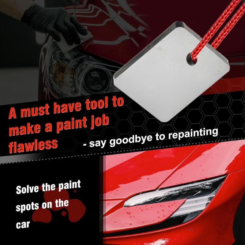 Скребки для автомобильной краски Делают окрашенные поверхности более гладкими Скребки для полировки и удаления пятен с кузова автомобиля