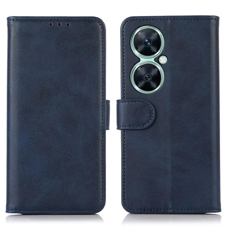 Для Huawei nova 11i / Enjoy 60 Pro / Maimang 20 чехол-кошелек из искусственной кожи с подставкой и текстурой из воловьей кожи