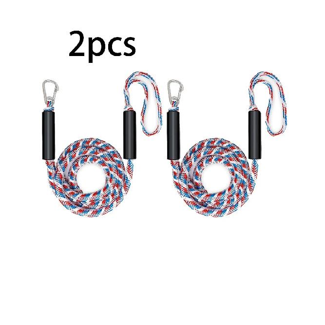 2/1PCS Dock Lines Elastic Marine Rope Bungee Cords Shock Ties for Kayak Watercraft Jet Ski Pontoon Canoe Power Boat Accessories