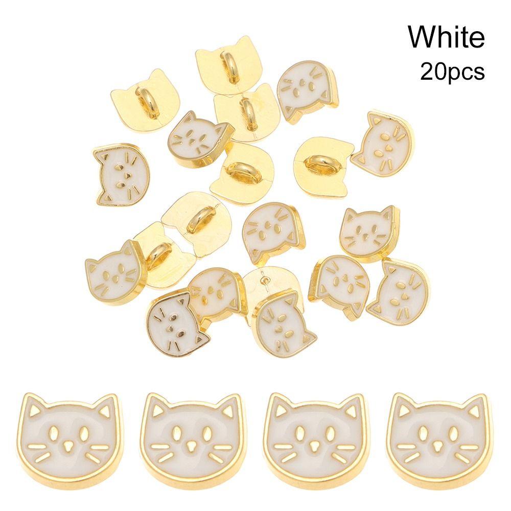 Shoes Sewing Accessories Ultra-small Buckle 1/6 Dolls Clothing Doll Belt Buckles Doll Cat Buttons