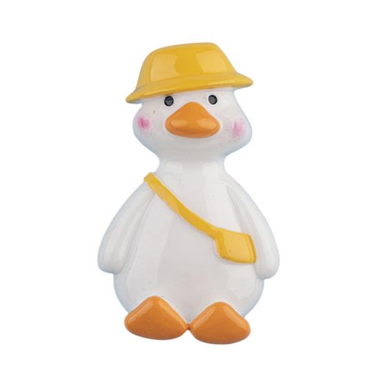 Refrigerator Magnet Various Styles Household Supplies Creative Home Door Window 3D Duck Sticker Cute DIY Decoration