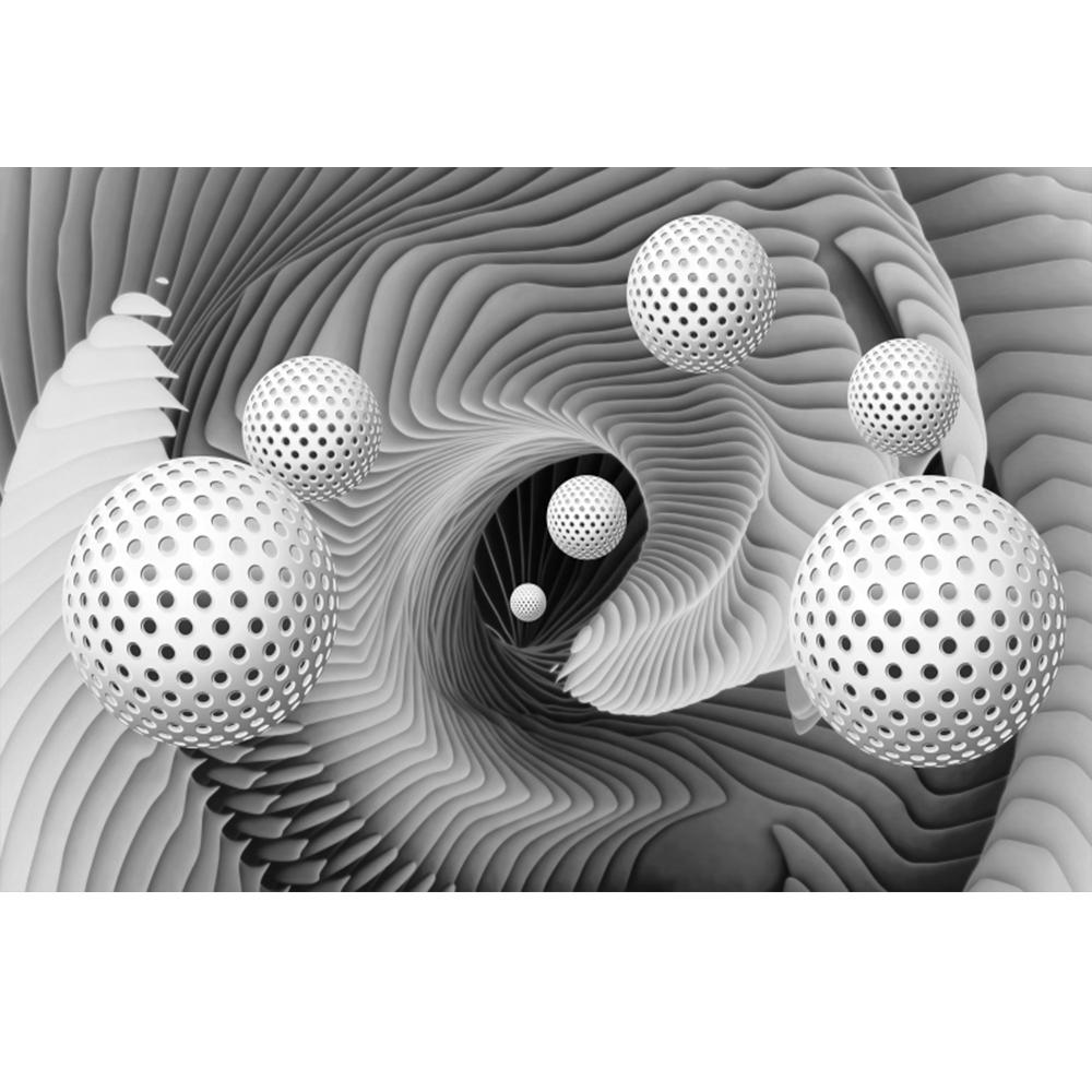 3d обои Геометрическая сфера Космический вихрь Фреска Современная гостиная Спальня Фон Настенные фрески