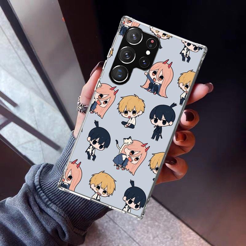 C-Chainsaw Mans Cute Phone Case For Samsung Galaxy A17 A57 A37 A16 A26 A36 A56 A15 A25 A35 A55 A14 A13 A54 A53 A34 A24 A33 A23 G