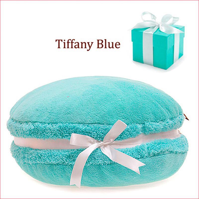 Macaron Shape Plush Cushion Round Cake Pillow Sofa Home Decoration Cushion Soft Plush Doll Photo Props