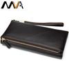 Luxury Wallet Men Genuine Leather Purse For Male Coins Long Wallets Thin Purses Leather Female Money Pockets 8805