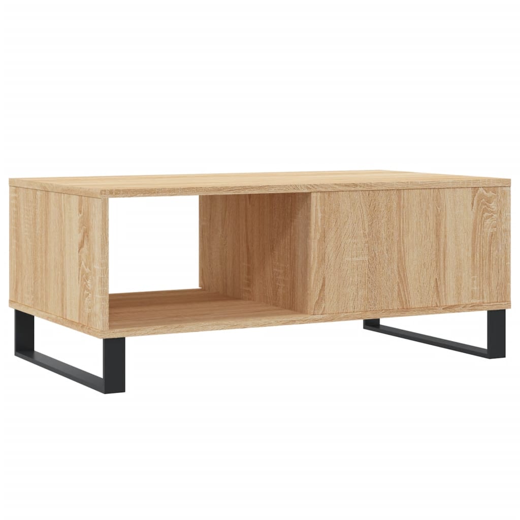 Coffee Table Sonoma Oak 90x50x36.5 cm Particleboard