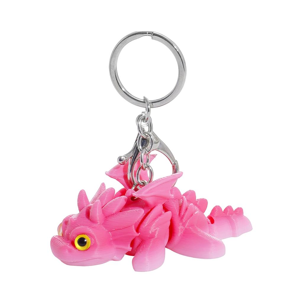 3D Printed Cute Three-dimensional Keychain Schoolbag Small Pendant Gift Small Ornament