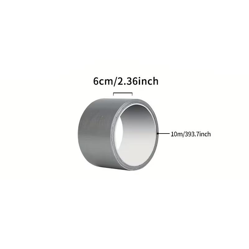 Super Sticky Duct Tape Waterproof Cloth Repair Tape Heavy Duty Silver Gray Adhesive Tape for Home DIY Office Repairs
