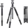 INNOREL RT85C Carbon Tripod Ball Head Kit 184CM Travel Tripod Professional Grade Nut Lock Type Elevator Type Load Capacity 25KG Four Step Legs