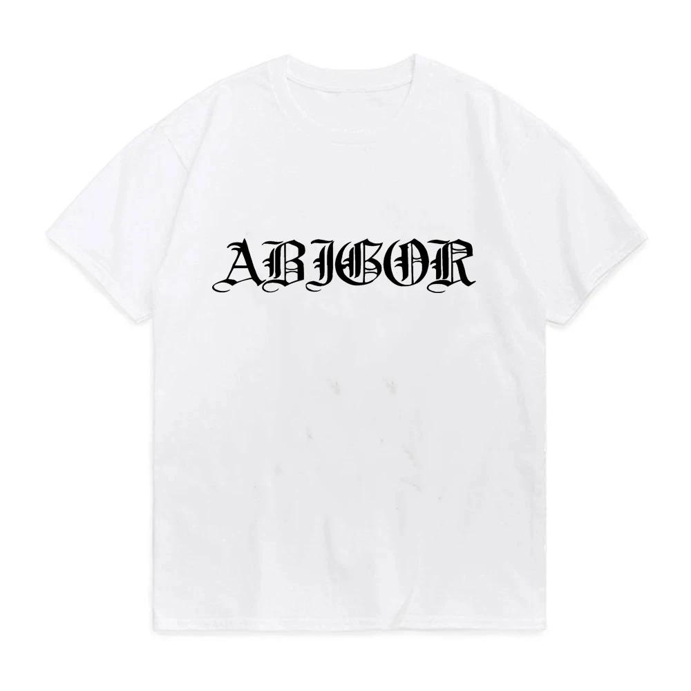 Футболка рок-группы Abigor Emperor Watain Behemoth Darkthrone Satyrico Мужская Футболка Camiseta