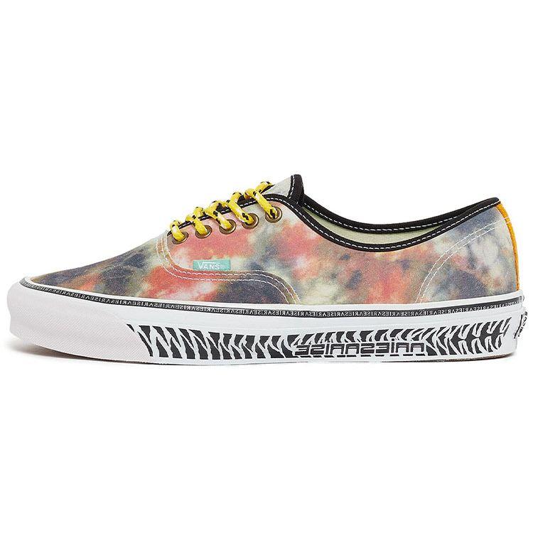 Кроссовки Aries x Vans Authentic LX Canvas Collab Низкие Унисекс Multi Tie Dye VN0A4BV9YZC