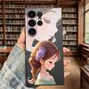 Anime Girls Butterflies Soft TPU Case Slim Shockproof Protective Cover For Samsung Galaxy S Ultra FE Plus A Series 5G