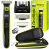Электробритва - Philips - OneBlade QP2724 20 - SkinProtect QP229 - Чехол - Триммер для бороды
