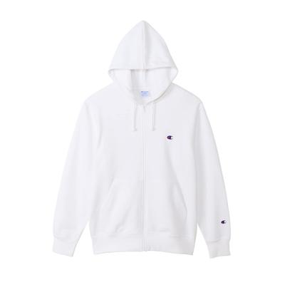 Champion Худи из флиса хлопка США с длинным рукавом и вышитым логотипом с капюшоном на молнии для мужчин, Толстовка, Белый, C3-W104/C3-W104L/C3-W104Z/C3-Y137/C3-Y137L