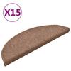 VidaXL 15x Stair Treads Protector Stair Carpet House Interior Soundproof Non-Slip 322366