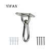 Stainless Steel Diamond Door Latch Set & Hammock Fixing Buckle with Eye Plate for Shade Sail Accessories.