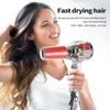 Hair Dryer Transparent With Diffuser Ionic Blow Dryer Professional Portable Hair Dryers Accessories For Women Curly