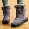 Женские ботинки Модные зимние ботинки для женщин Супер теплые Botas Mujer Обувь Женская Повседневная Зимняя обувь Женская Обувь на каблуке