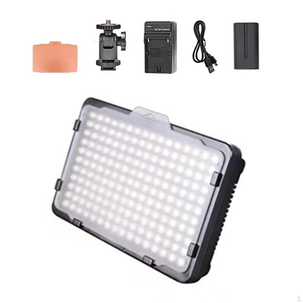Светильник для камеры DSLR Видео Яркий Портативный Заполняющий Светильник для Видеоблога Макияж Настольная Видеокамера