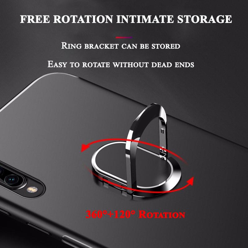Чехол для ZTE Nubia Z80 Ultra с металлическим кольцом-подставкой, чехол для телефона, держатель для автомобиля, матовый мягкий силиконовый корпус для телефона ZTE Nubia Z80 Ultra
