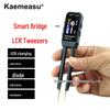 Умный перезаряжаемый LCR-пинцет Kaemeasu с цветным экраном для измерения сопротивления, емкости, индуктивности и диодов.