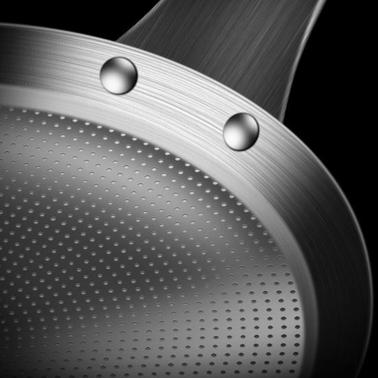 Сетчатый фильтр из нержавеющей стали с длинной ручкой, мелкая сетка, пена для жира, масляный фильтр, ложка, металлическое сито, дуршлаг, скиммер, кухонные принадлежности