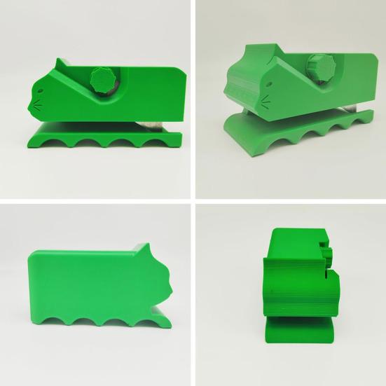 Резак для картона «Китти», 3D-печатный резак для картона в форме кошки, раздвижной резак для самодельных когтеточек для кошек