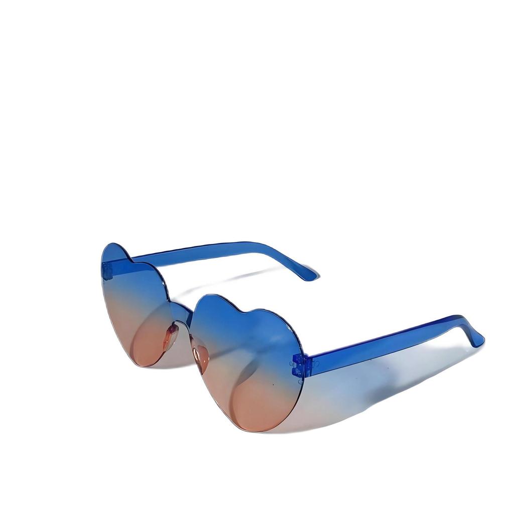 Модные солнцезащитные очки в форме сердца в европейско-американском стиле для женщин - Маскарадная вечеринка и забавные очки