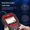 Professional Car OBD2 Diagnostic Tools Battery Voltage Detection OBD2 Scanner DTC Lookup Fault Code Clear Oxygen Sensor Tester