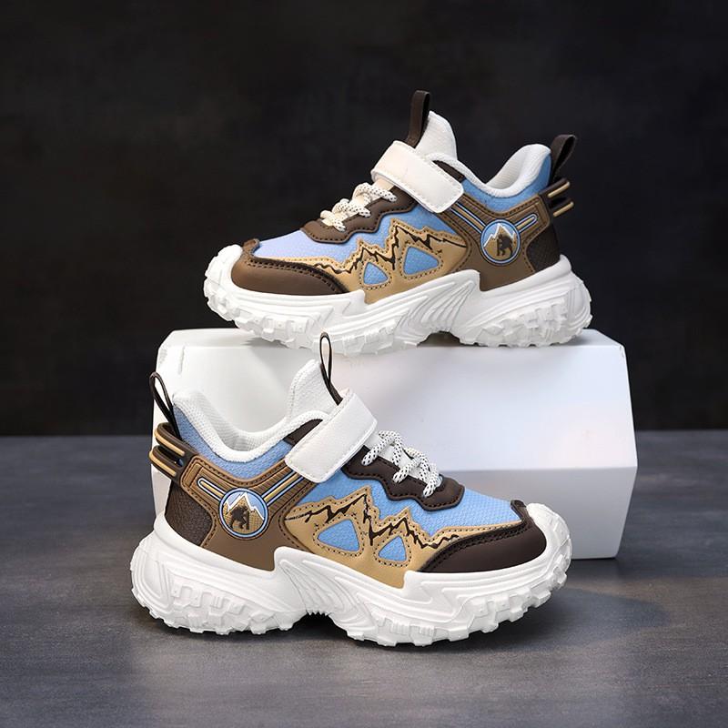 Boys Waterproof Casual Running Shoes Soft Sole Non-Slip Kids Athletic Sneakers Ages 4-16