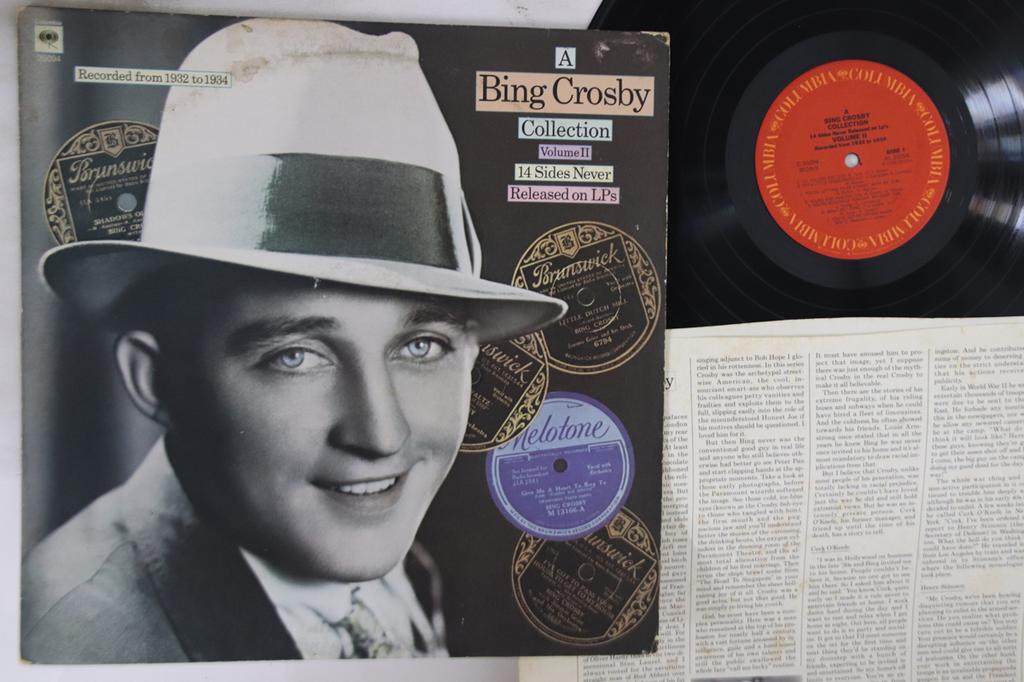LP Пластинка БИНГ КРОСБИ - Коллекция Бинга Кросби Том II C35094 COLUMBIA 1978 США Поп Б/у