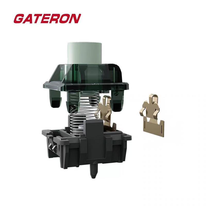 Магнитный переключатель GATERON Jade Emerald, Тактильный, Свободная настройка предварительного хода, Эффект датчика Холла для Магнитной клавиатуры, Игровой, Офисный