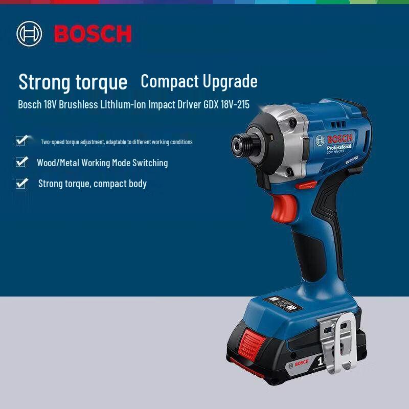 Bosch GDR18V-215 Cordless Impact Driver CN plug (adapter included)