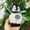 Очаровательная плюшевая игрушка-пингвин, мягкая на ощупь, станет отличным компаньоном для сна малыша. Идеальный подарок на Рождество или день рождения.