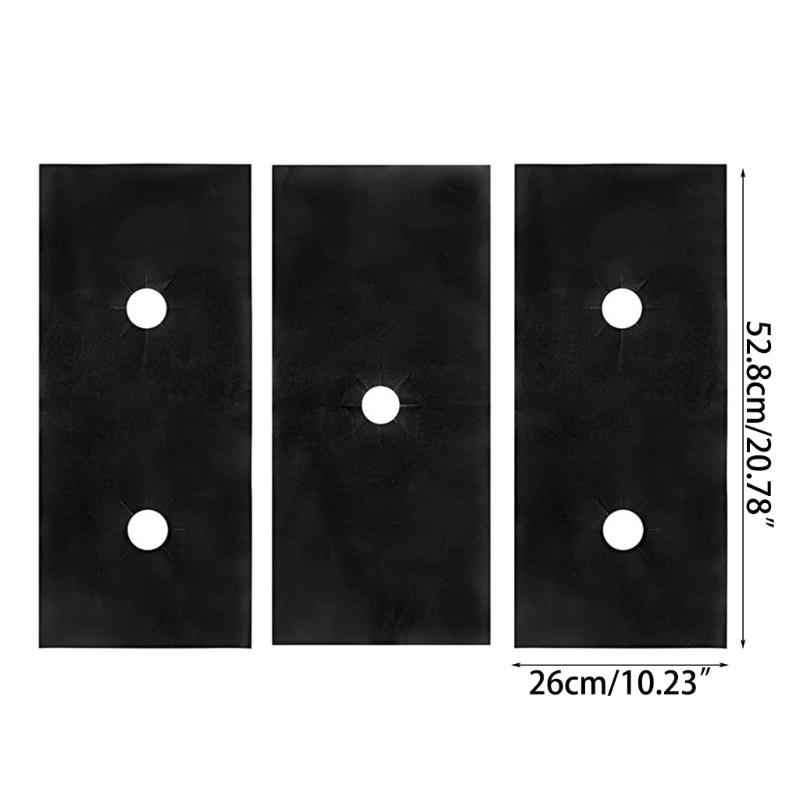 Многоразовые крышки для плит Термостойкие антипригарные покрытия для плит Крышки для горелок плит Защитное покрытие для газовых горелок