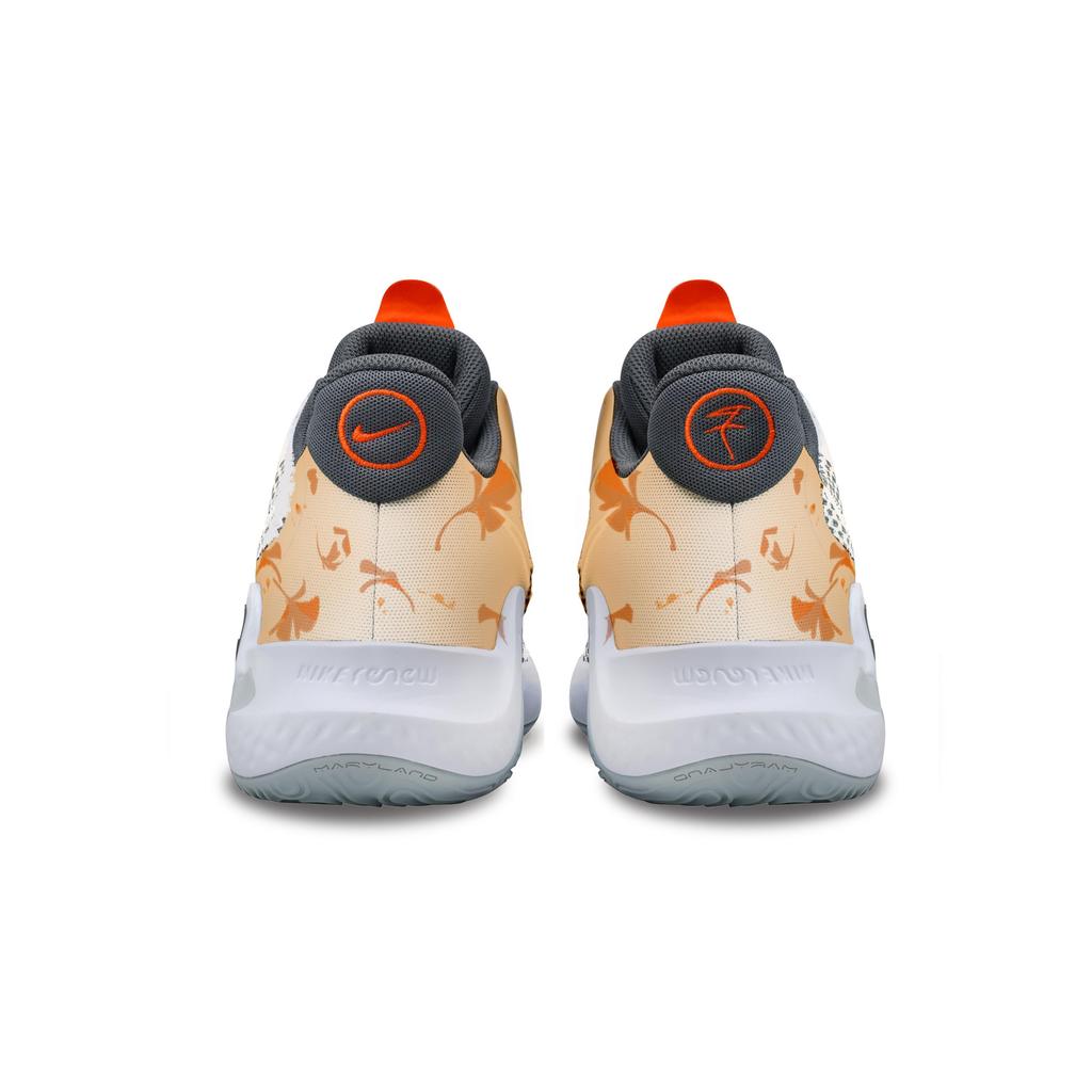 Nike KD Trey 5 IX Abrasion Resistant Low top Basketball Shoes Unisex Orange Red CW3402-011(Team529-)