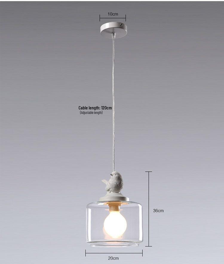 Nordic Minimalist Designer Bird Light for Restaurant & Bar 