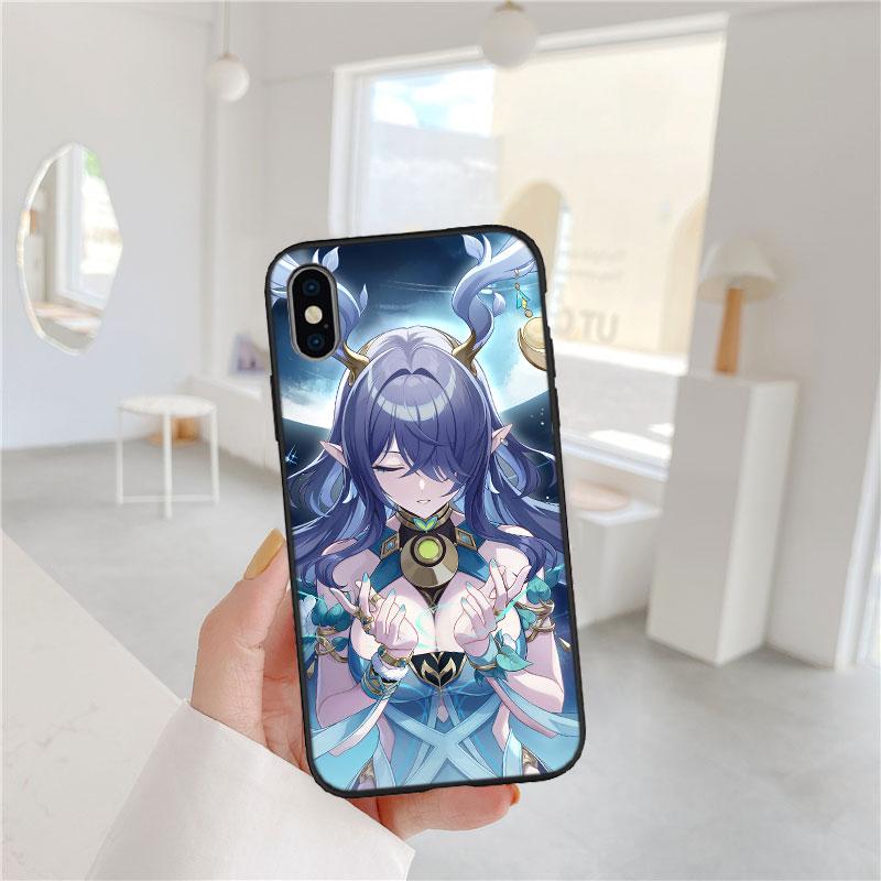 FM26 Genshin Impact Soft Shell Phone Case for Samsung Galaxy S20 S21 S22 Ultra FE + Plus A21S A22 A24 A25 A26 A30 A30S A31
