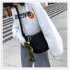 Сумка-кроссбоди в форме пельменя Новая сумка-кроссбоди Универсальная на плечо Instagram Студенческая Корейская Японская Большая вместимость Холщовая сумка