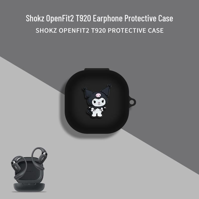 Shokz T920 Protective Case with Comfort Ring for OpenFit2 and Air Open-Ear Earbuds