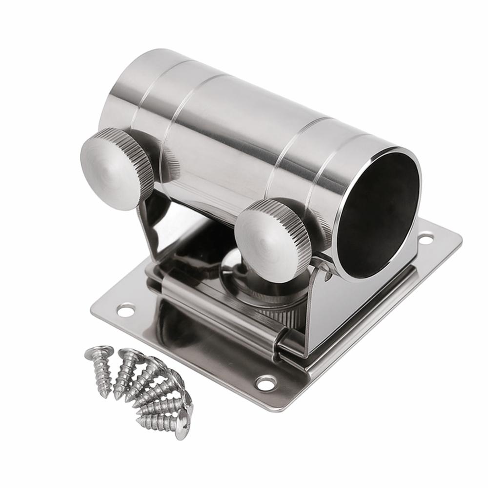 Подставка для рыболовного зонта из нержавеющей стали Регулируемая база-подставка для зонта Для использования на открытом воздухе