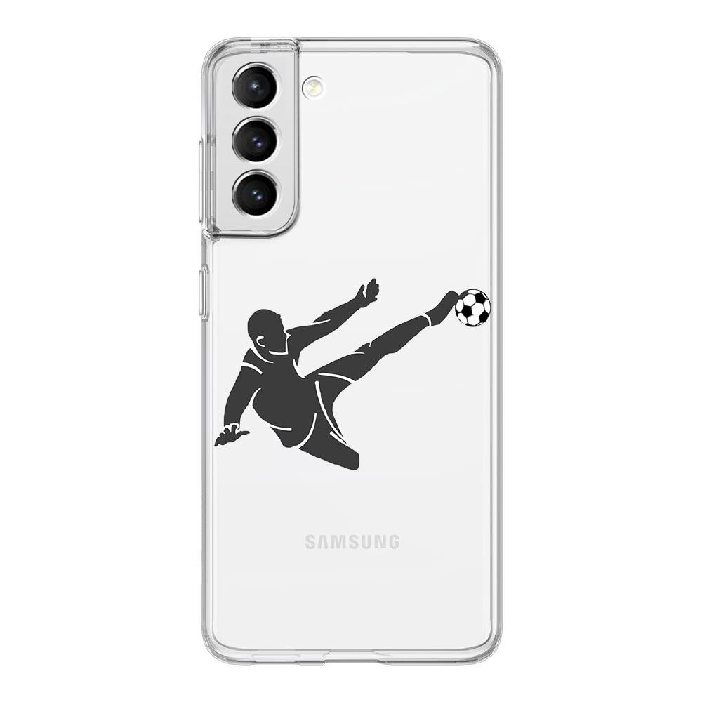 Football Soccer Phone Case For Samsung Galaxy S23 S22 Ultra S20 S21 FE 5G S10 S10E S9 S8 Plus 4G Silicone Clear Back Cover Couqe