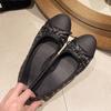 Fashion Butterfly-knot Women Loafer Shoes Fashion Shallow Slip On Ladies Comfort Soft Sole Flats 2024 Spring Women's Comfort Shoes